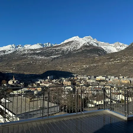 Penthouse - Mit Grosser Dachterrasse Und Panoramablick Visp